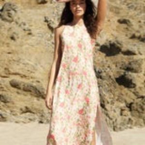 Ellison Slip Dress Pink Haze Emerson Floral Medium